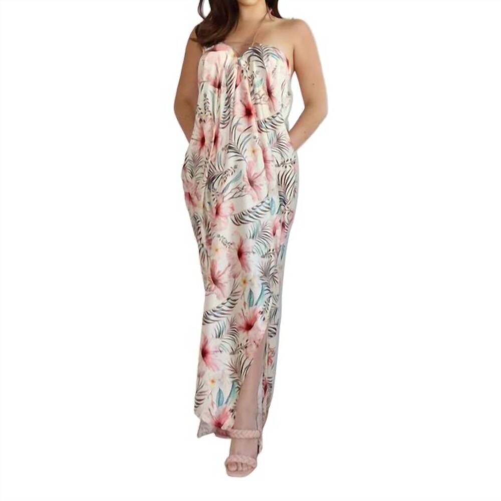 NEW BALIAWEAR paradise kaftan cover up dress in multicolor